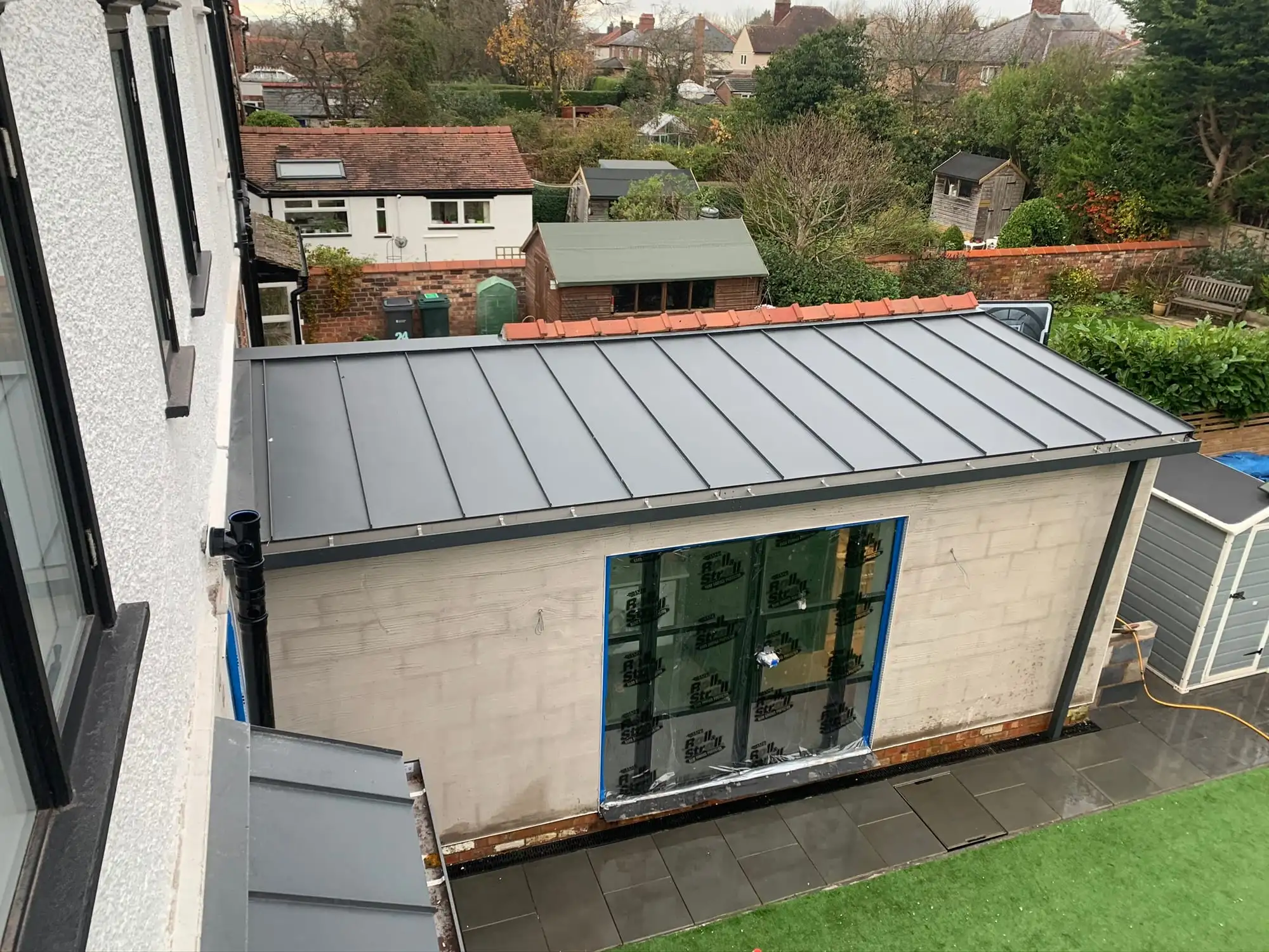 2026 10 A Zinc Roof Extension Exterior
